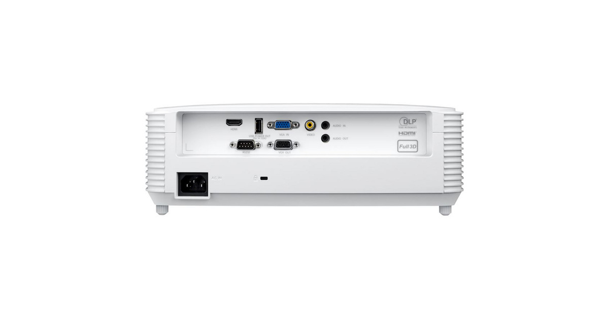 OptomaX309ST Compacte korte afstand DLP-projector  (Wit, 3700 ANSI lumen)