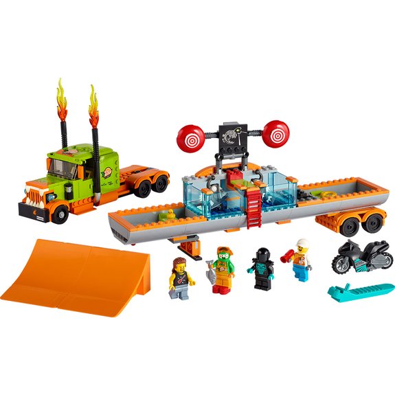Le camion de spectacle des cascadeurs LEGO City 60294