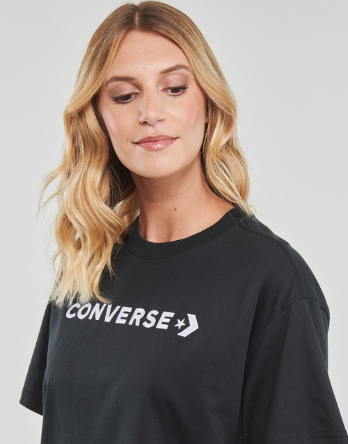 Converse - WORDMARK RELAXED TEE - CONVERSE BLACK