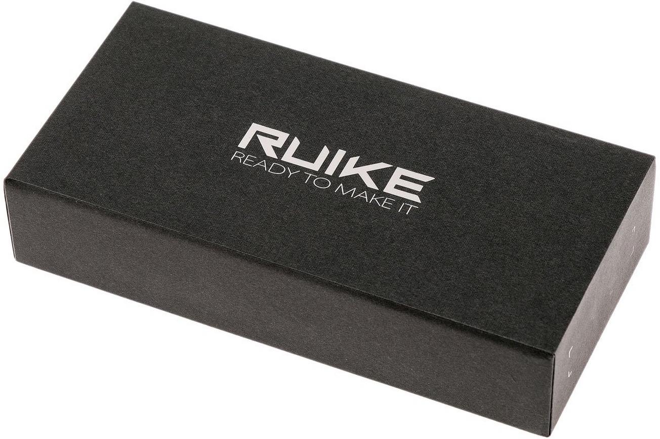Ruike P121-B Hussar Black zakmes, Satin finish