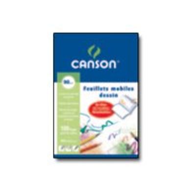 Canson - 50 feuilles à dessin - A4 - 90G - blanc