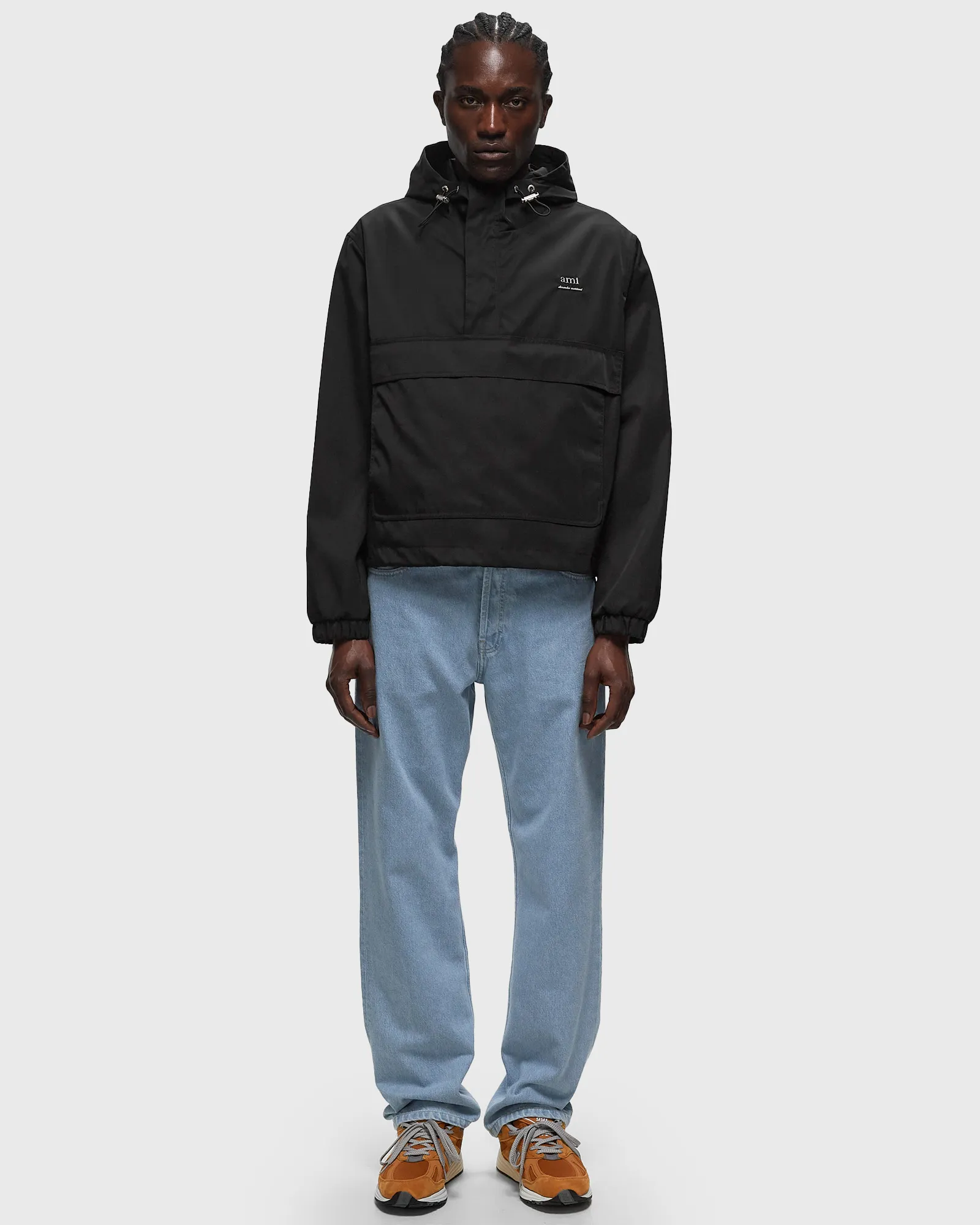 AMI Paris HOODED AMI WINDBREAKER