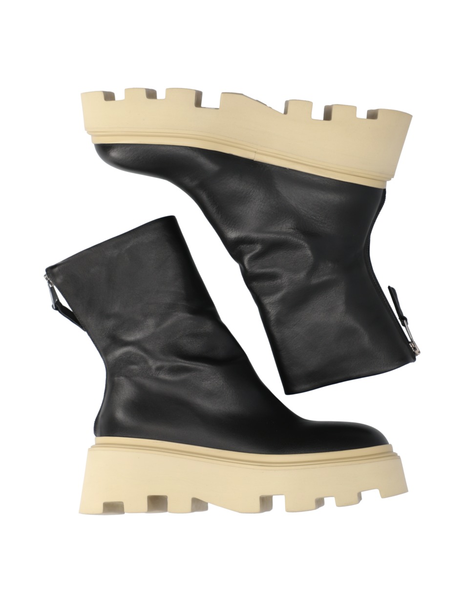 Glattleder Boot