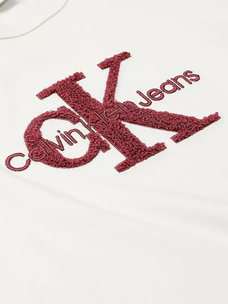 CALVIN KLEIN JEANS Mädchen T-Shirt  weiss