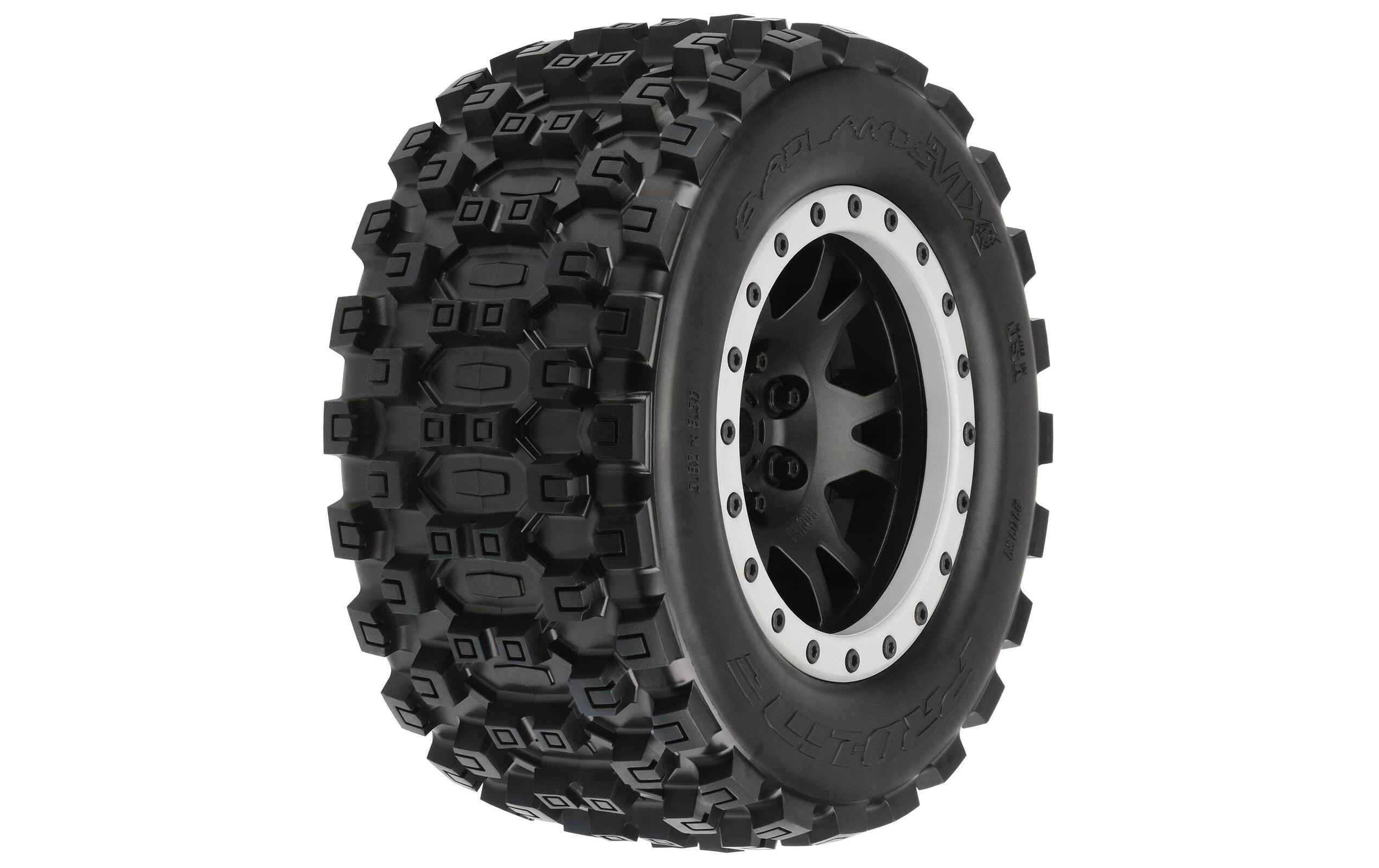 Kompletträder Badlands MX43 Pro-Loc , 1:5 2 Stück<br>Kompletträder zu Traxxas X-Maxx