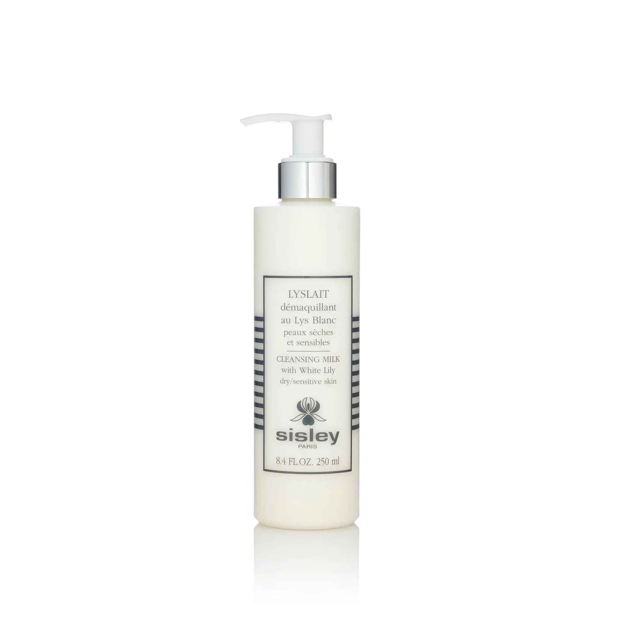 Sisley - Lyslait Démaquillant au lys blanc Flacon-Pompe 200ml - Crème et lait
