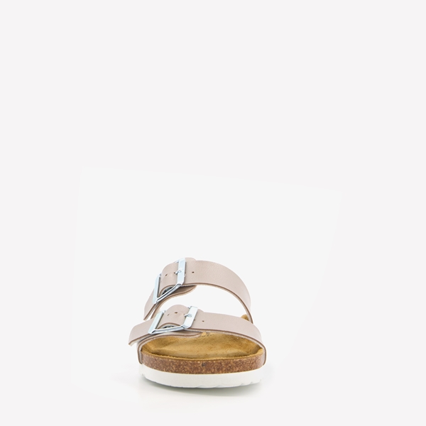 Hush Puppies dames bio slippers taupe