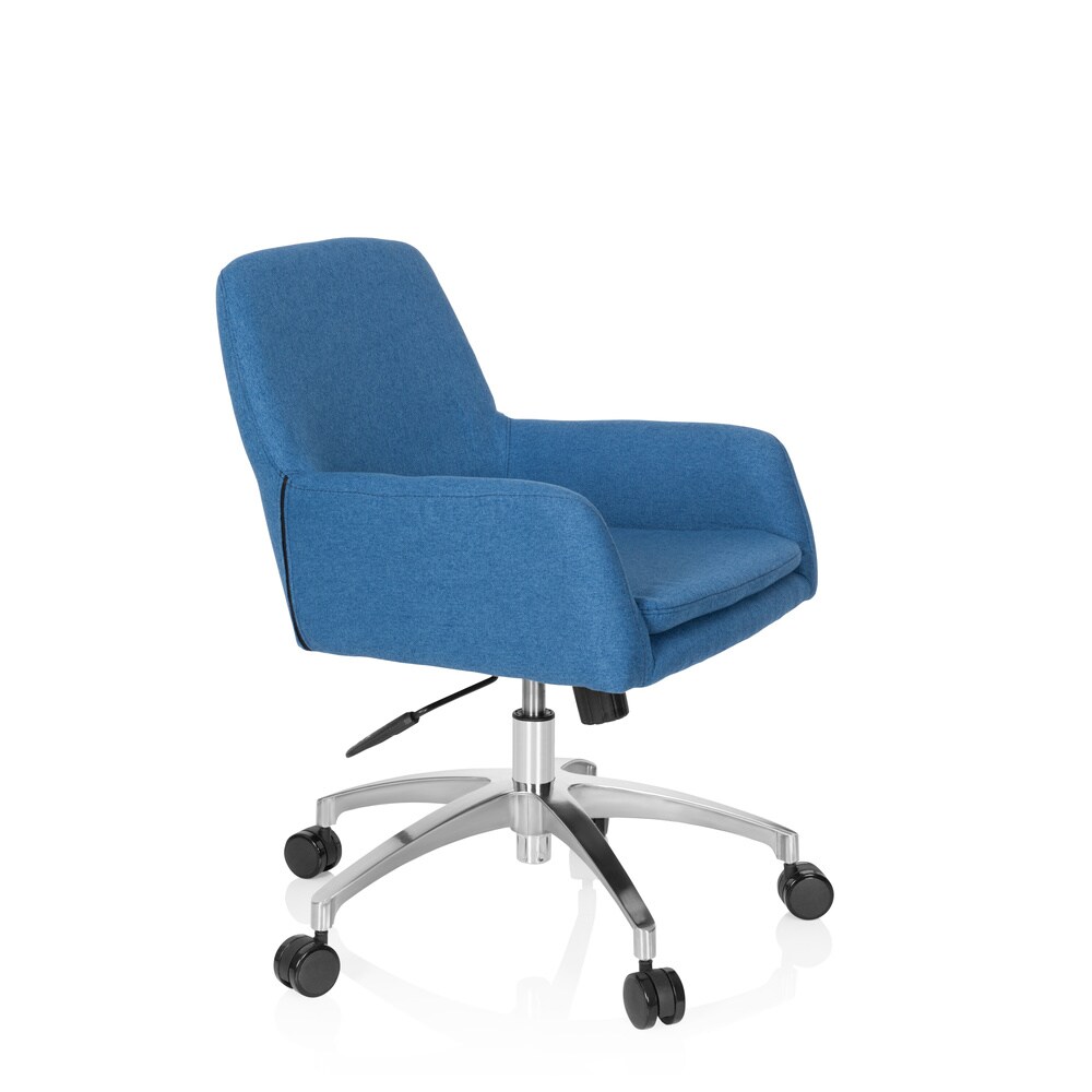 Home Office Bürostuhl SHAKE 400 Stoff mit Armlehnen hjh OFFICE