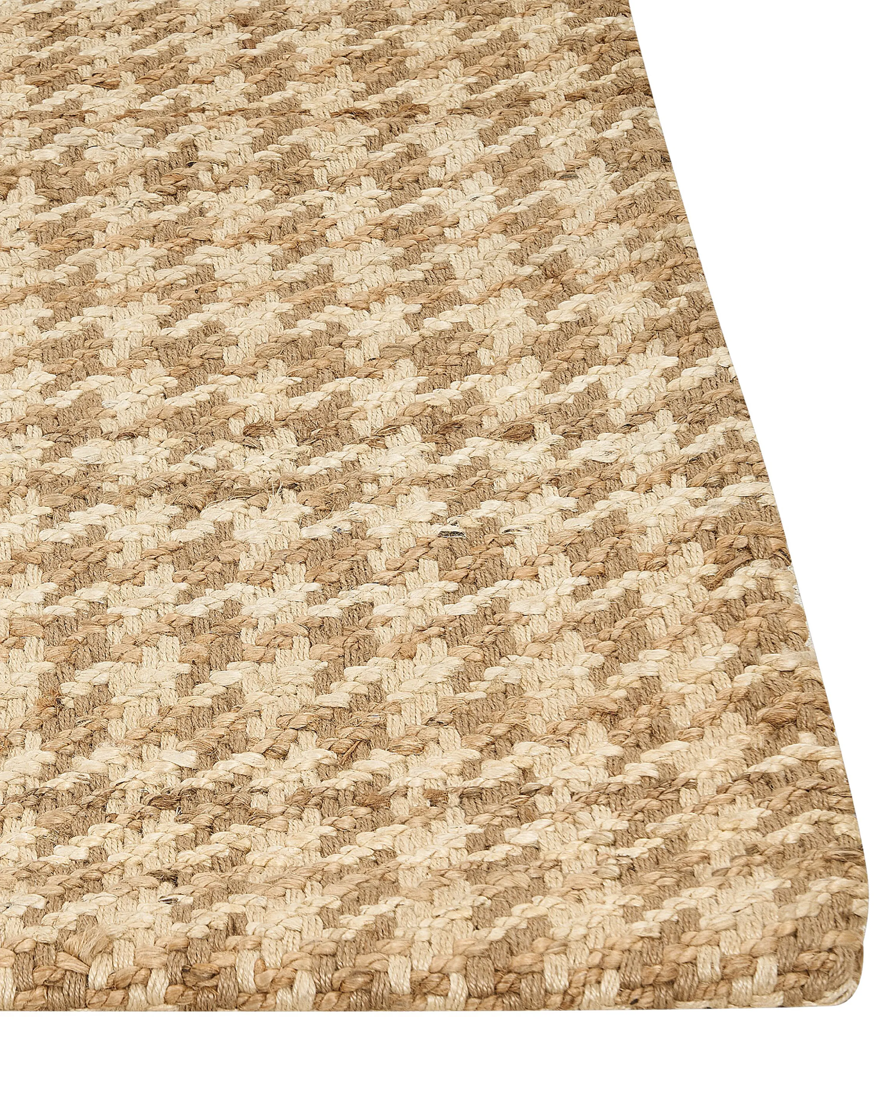 Vloerkleed ARAPTEPE Beige 80 x 300 cm Jute