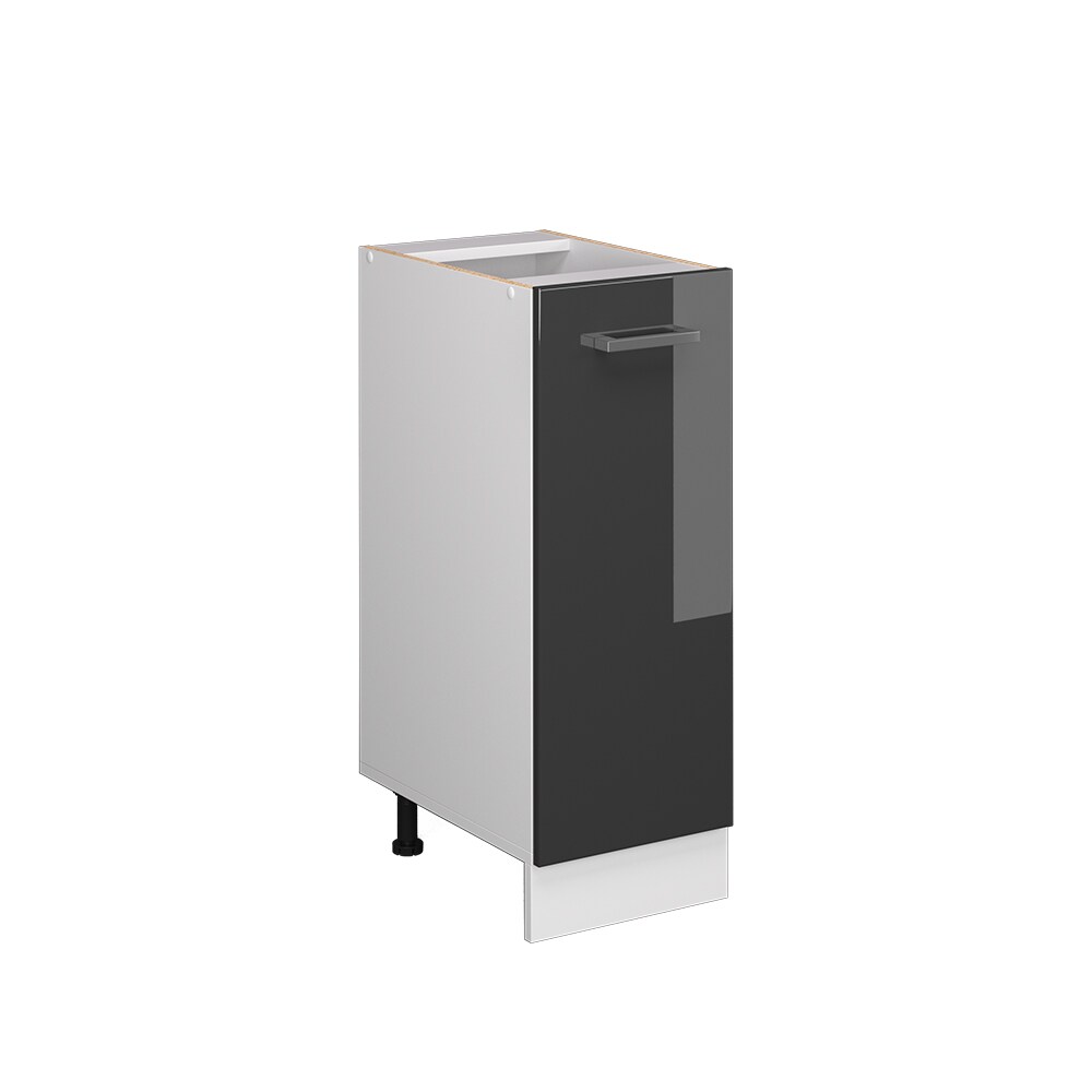 Vicco Apothekerunterschrank Küchenschrank Küchenzeile R-Line 30 cm Weiß Anthrazit Hochglanz