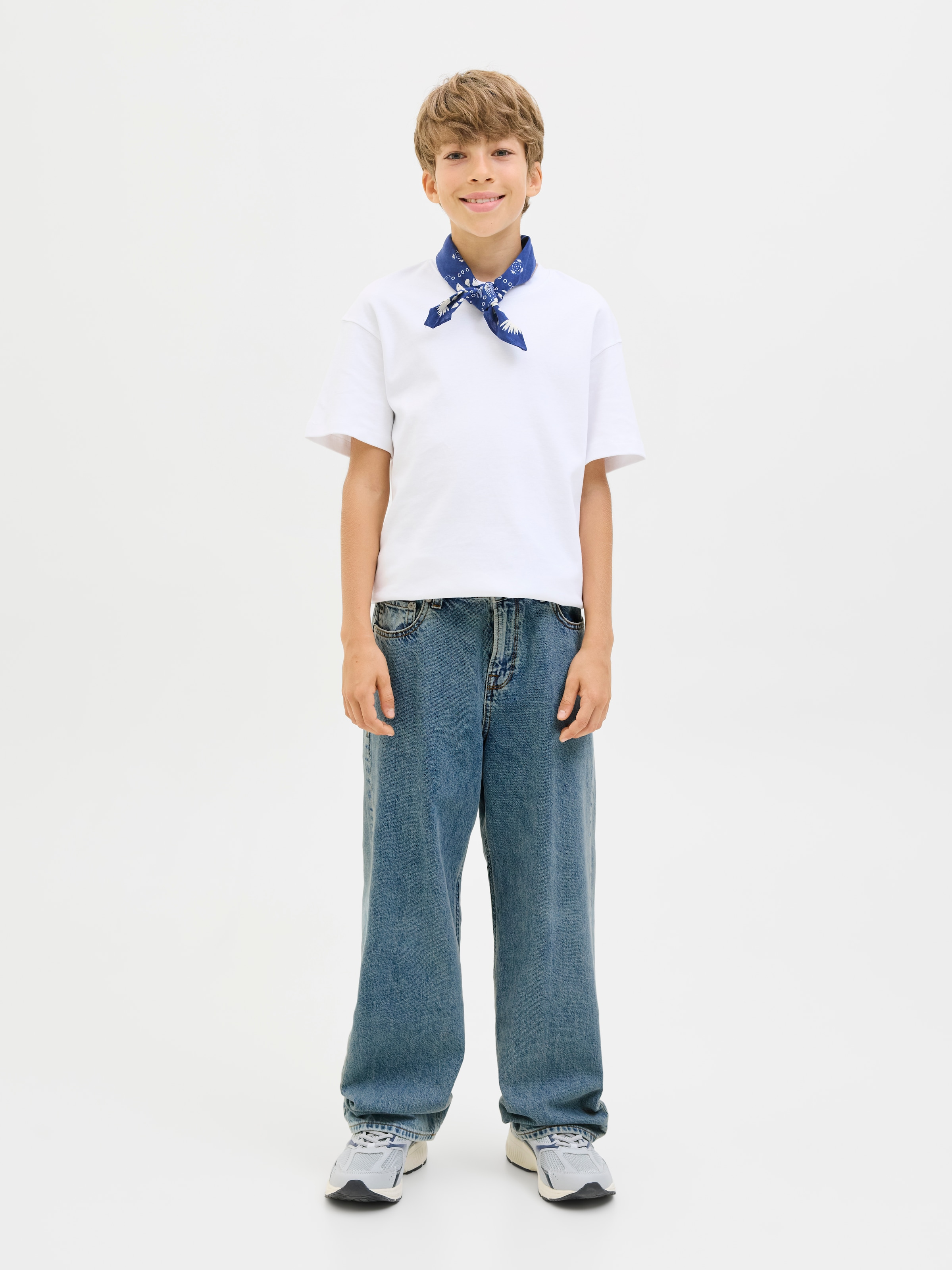 Jack & Jones Junior Relax-fit-Jeans »JJIALEX JJORIGINAL SQ 066 SN JNR«