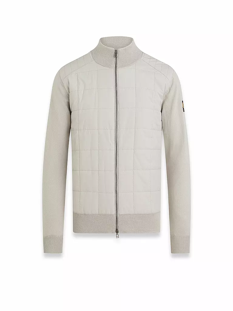 BELSTAFF Strickjacke hellgrau