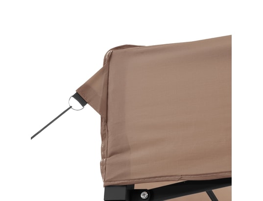 VIDAXL - Tente de réception pliable escamotable avec 2 parois latéral...