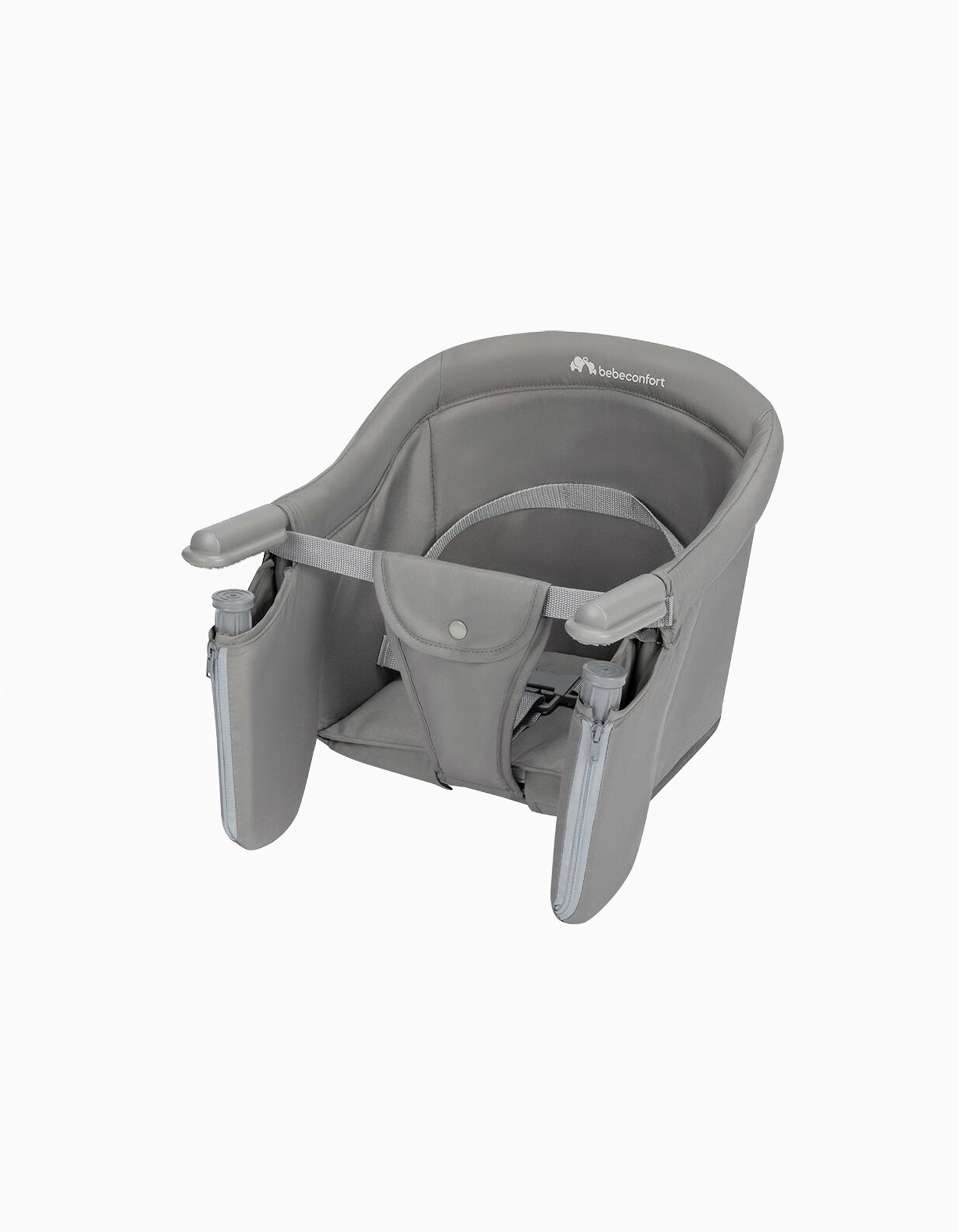 Cadeira de Refeição Portátil Bebe Confort Malva, Mineral Grey