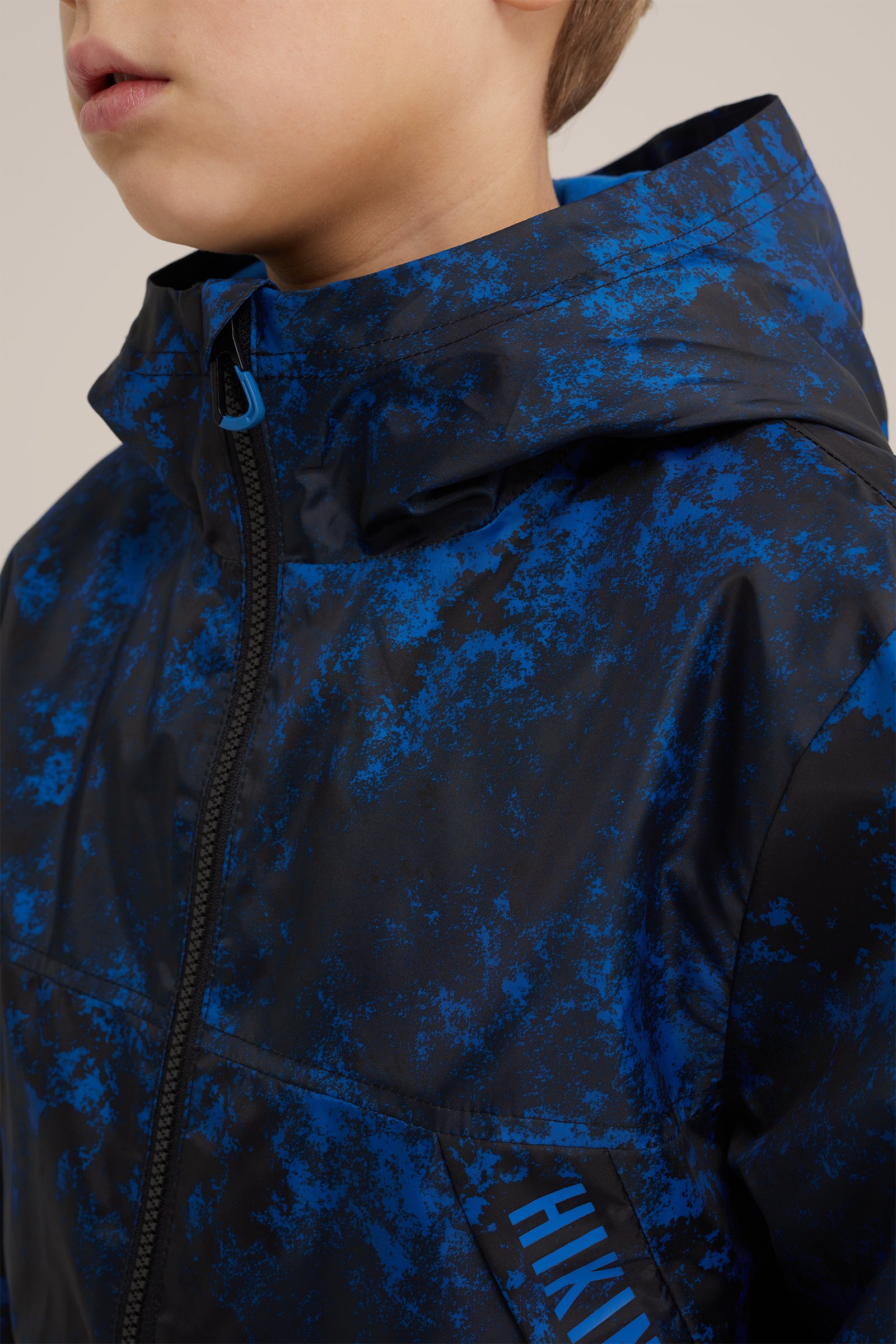 Jongens jack met dessin WE Fashion Zwart