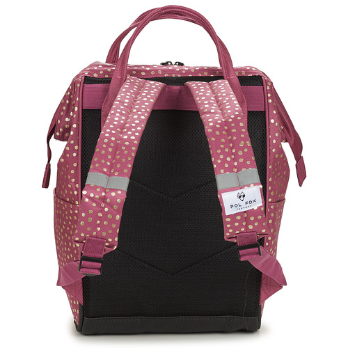 Pol Fox - SAC A DOS FUTE BUTTERFLY - Rose / Doré