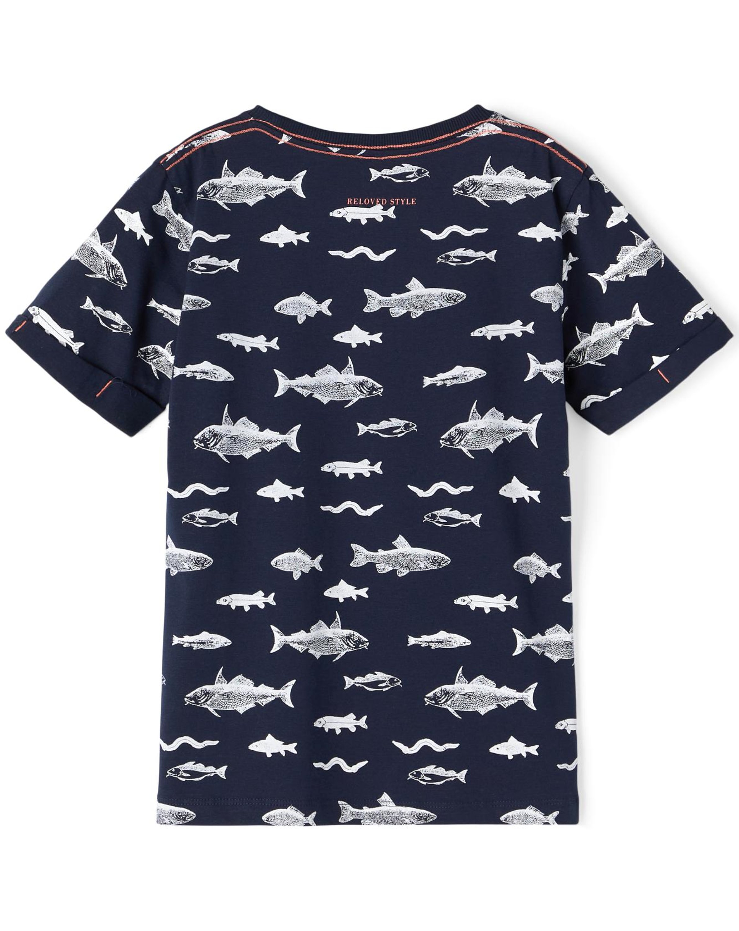 T-Shirt NKMFANDERS in dark sapphire