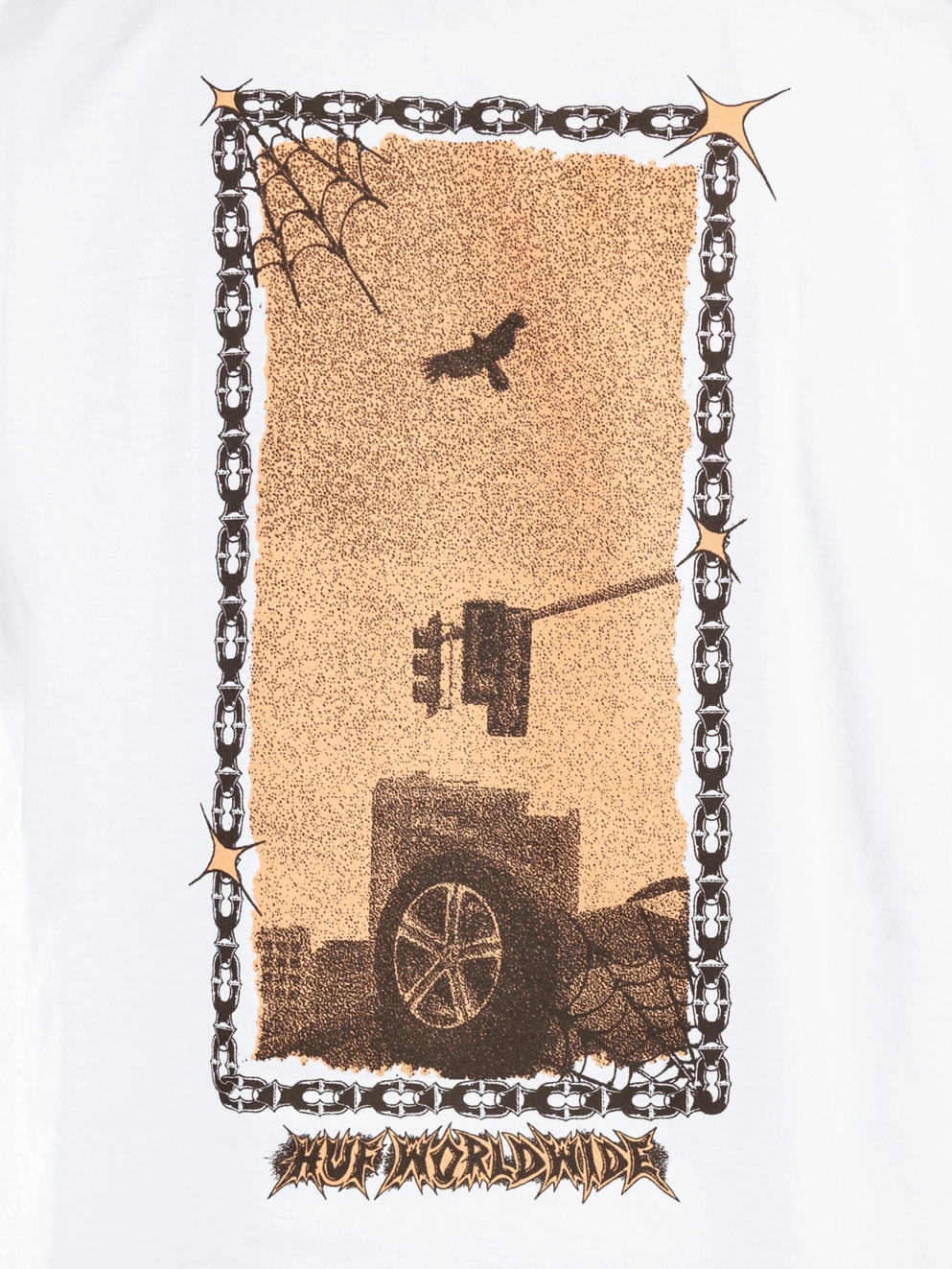HUF Car Club T-Shirt white