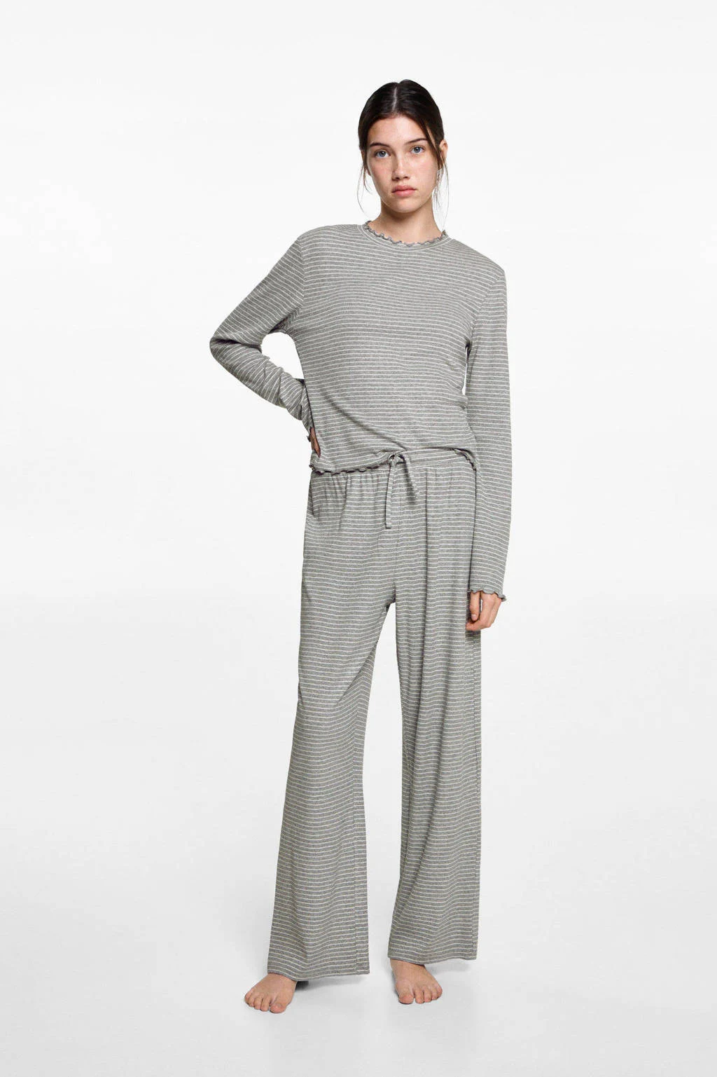 MANGO TEEN pyjama grijs