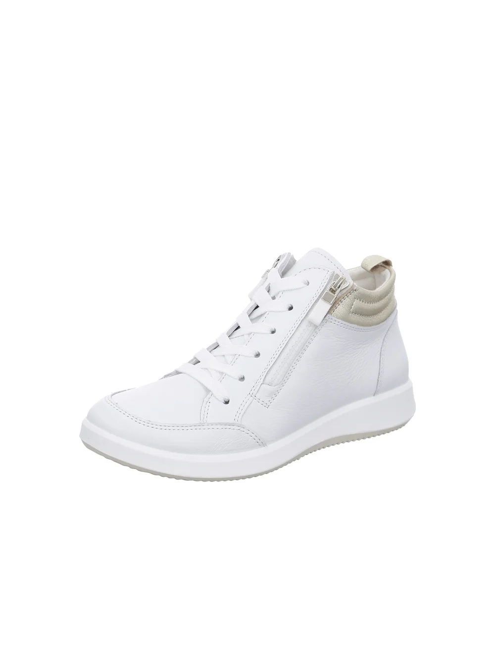 Sneaker Roma weiß platin