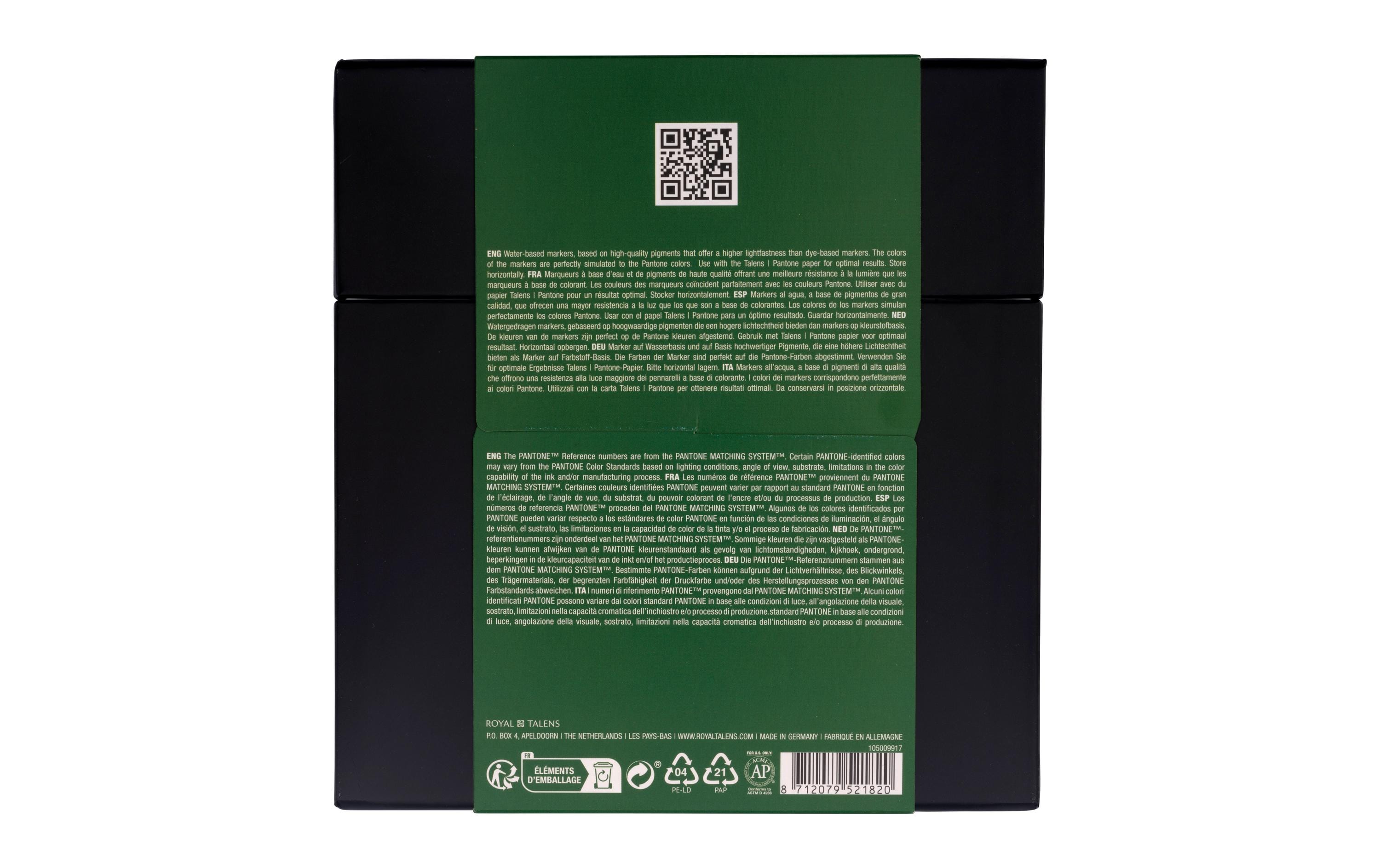 Pantone Marker 9x Set NatureWasserbasierte Marker