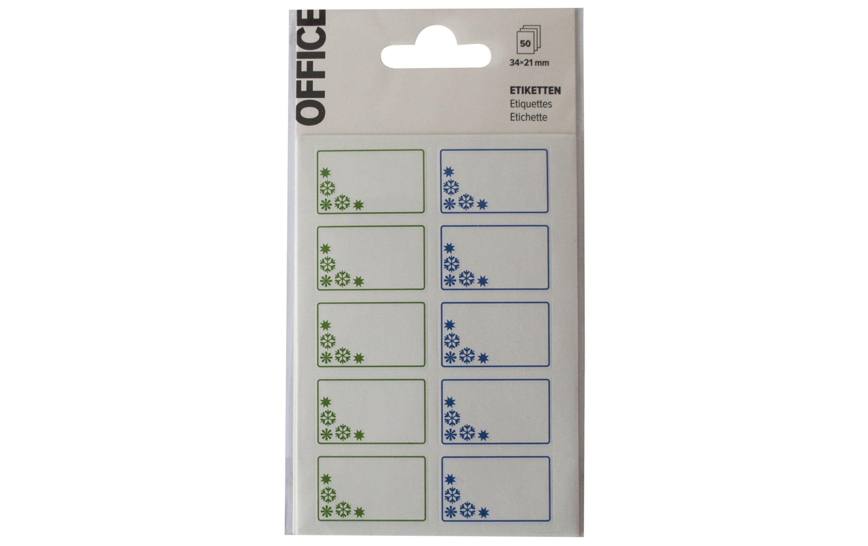 Tiefkühletiketten 34 x 21 mm 50Stk.Etiketten