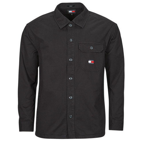 Tommy Jeans - TJM ESSENTIAL SOLIDOVERSHIRT Negro