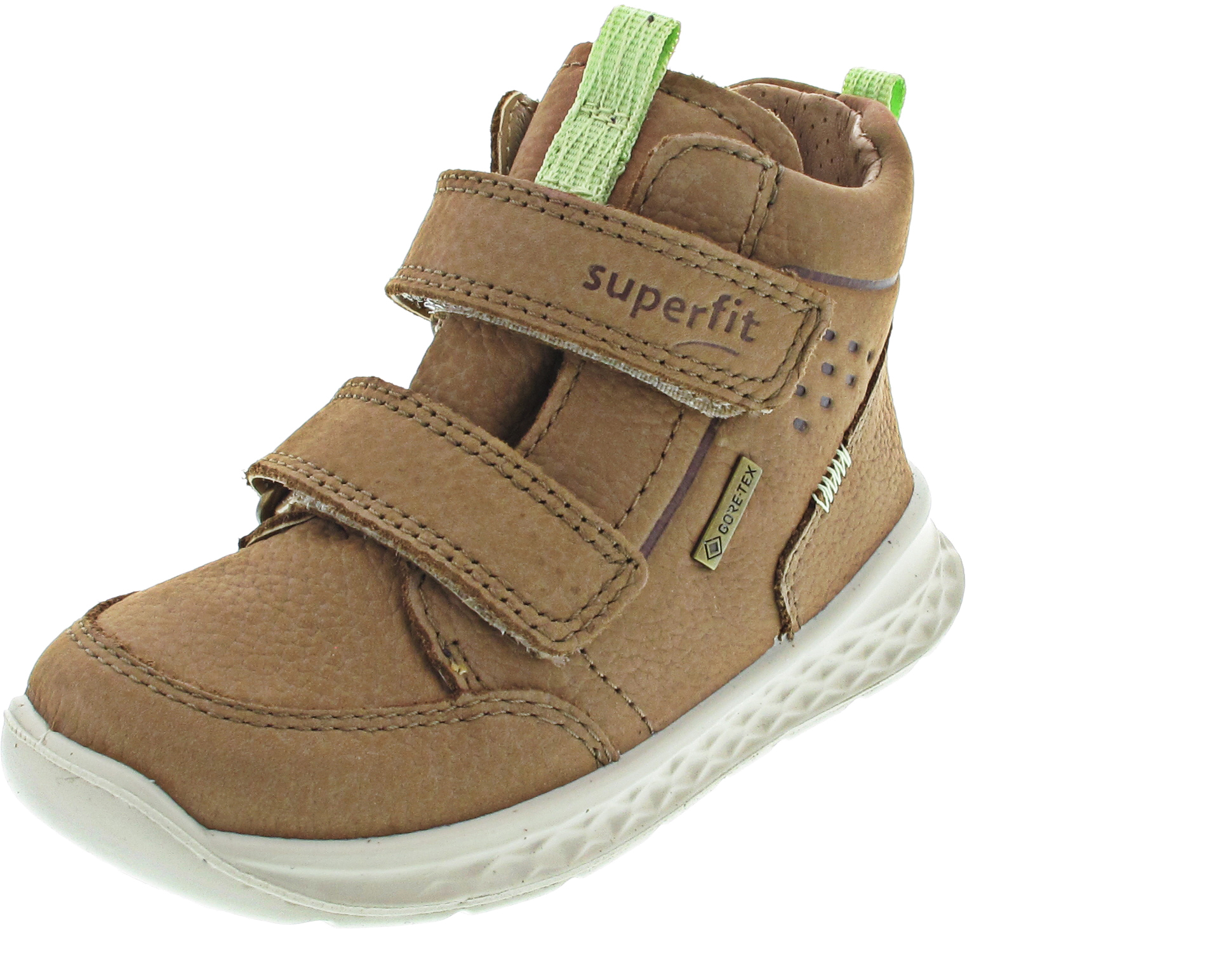 Superfit BREEZE Klettlauflernstiefel GTX braun