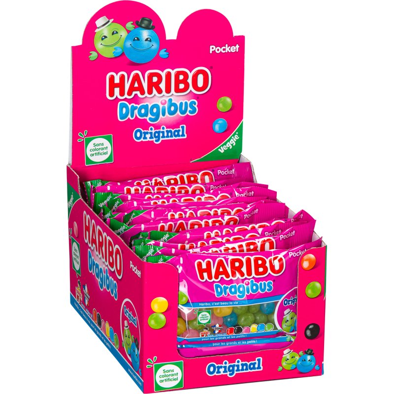 Bonbons Dragibus Haribo - Sachet de 50 g