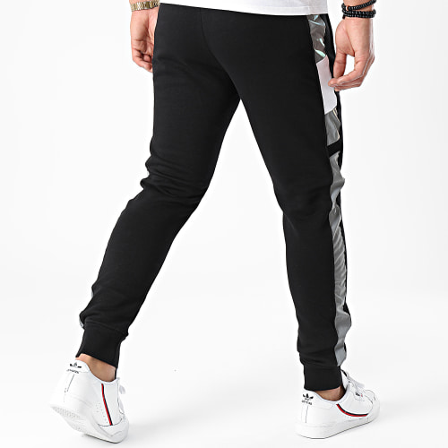 Pantalon Jogging Réfléchissant A Bandes Berreta PT032 Noir
