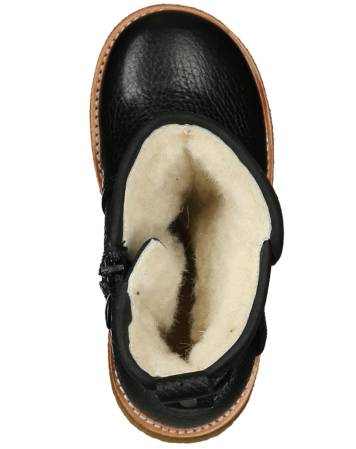 Winterstiefel TEX STOVLE gefüttert in schwarz