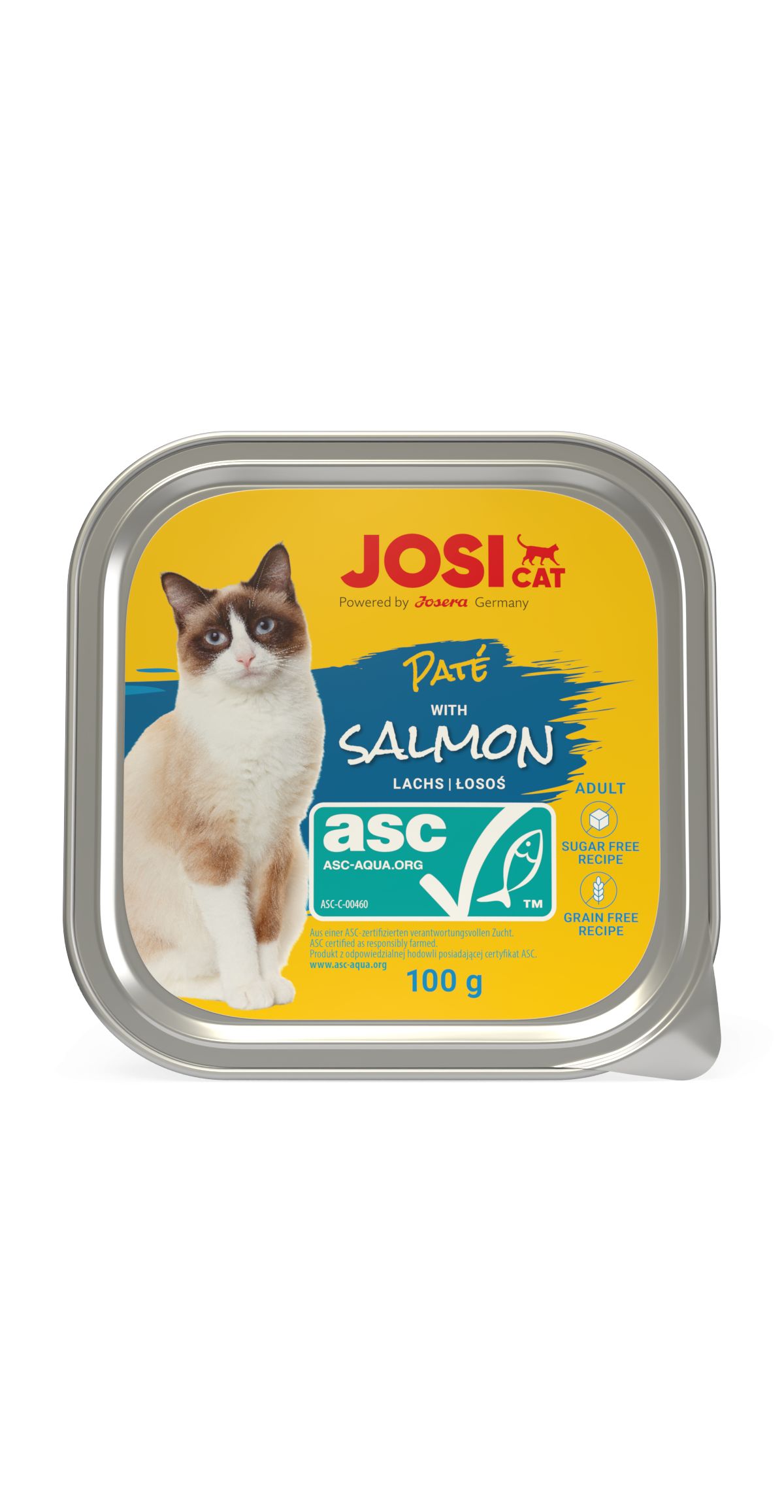 JosiCat Paté with ASC Salmon