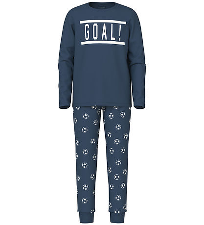 Name It Schlafanzug - NkmNightset - Noos - Dark Denim