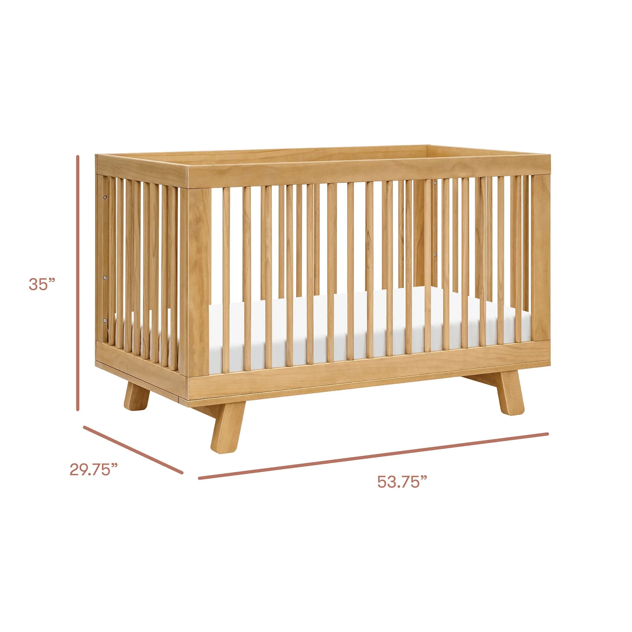 Babyletto Couchette Convertible 3 en 1 Hudson - Miel