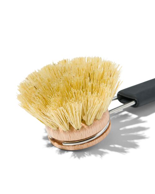 brosse vaisselle avec tête indépendante noir