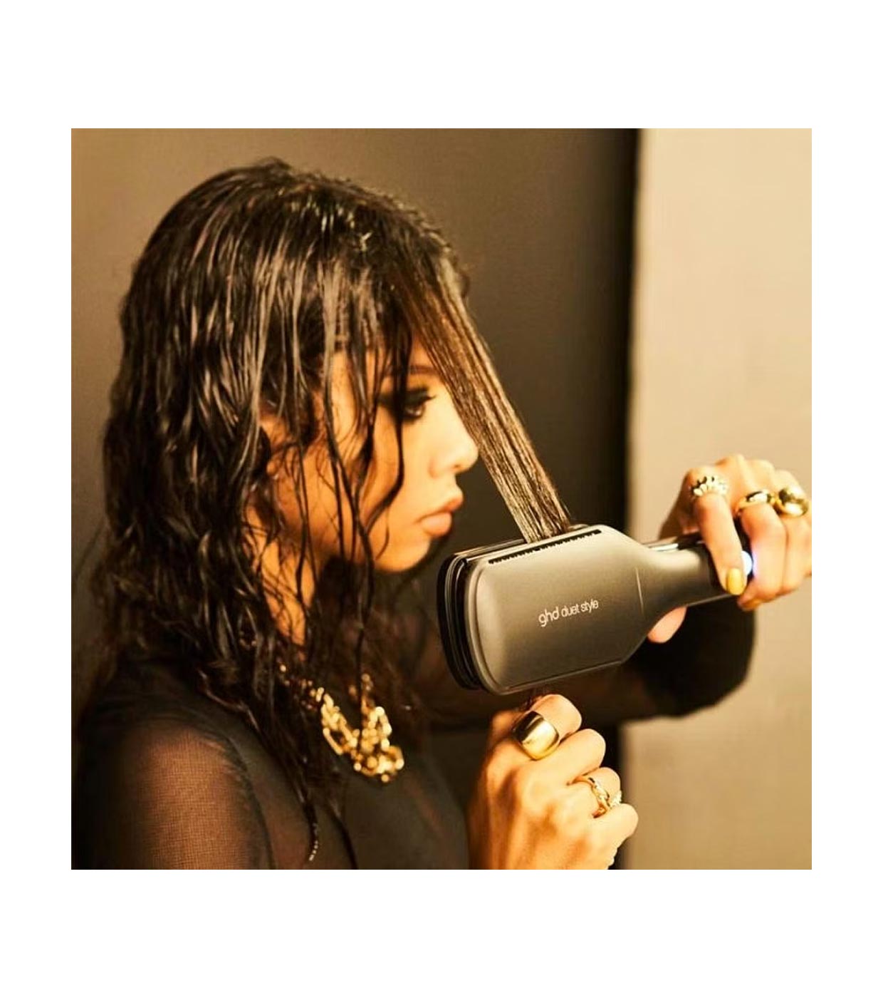 ghd - Ferro de secar cabelo Duet Style professional 2-in-1 hot air styler - Preto