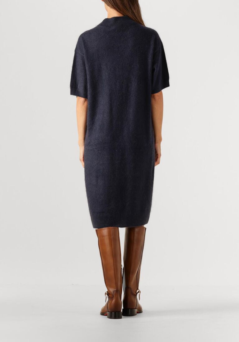 donkerblauwe ffc maxi jurk 14083