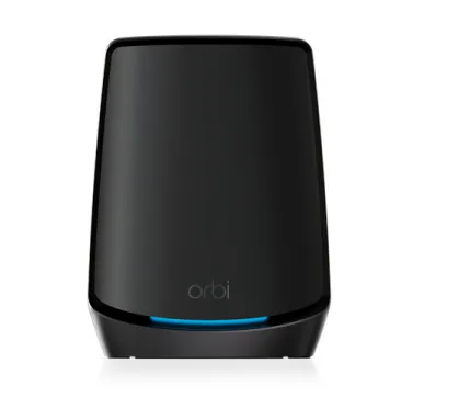 NETGEAR Orbi 860 Series RBS860B - Black Edition - Wi-Fi-system - (forlænger) - op til 2700 sq.ft - mesh 1GbE - Wi-Fi 6 - Tri-Band
