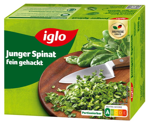iglo Junger Spinat, portionierbar
