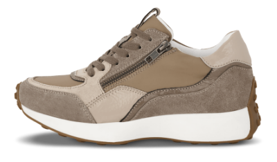Green Comfort Damesko med snøre Beige 225057Q10