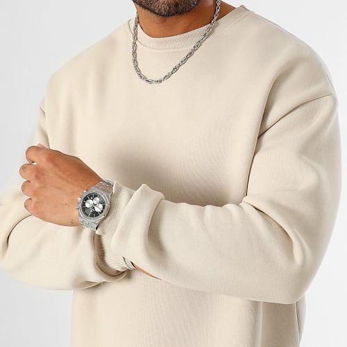 Sweat Crewneck Large 0456 Beige