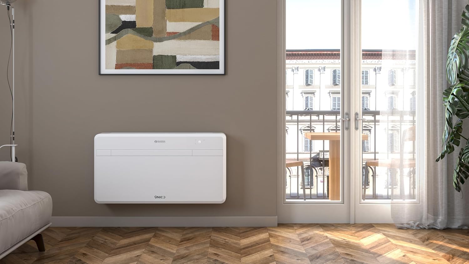 Climatizador Olimpia Splendid Unico Next 12 HP EVAN 2600W Frío 2400W Calor Filtro Carbono Blanco