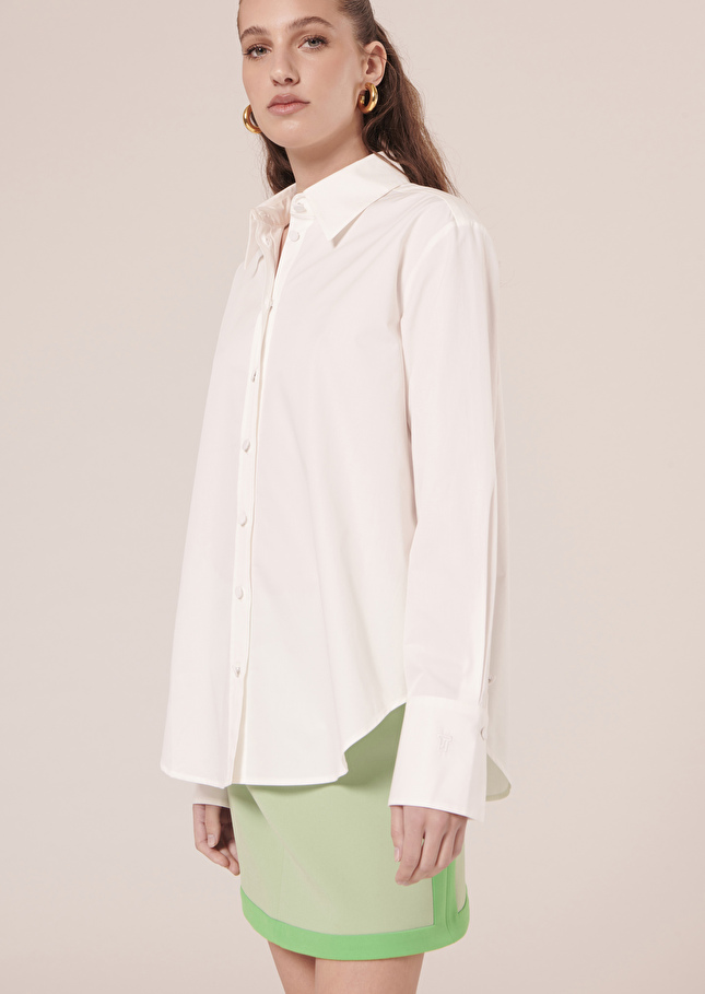 Chemise Clarenceblanche en popeline