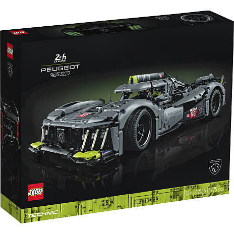 LEGO® Technic PEUGEOT 9X8 24H Le Mans Hybrid Hypercar 42156
