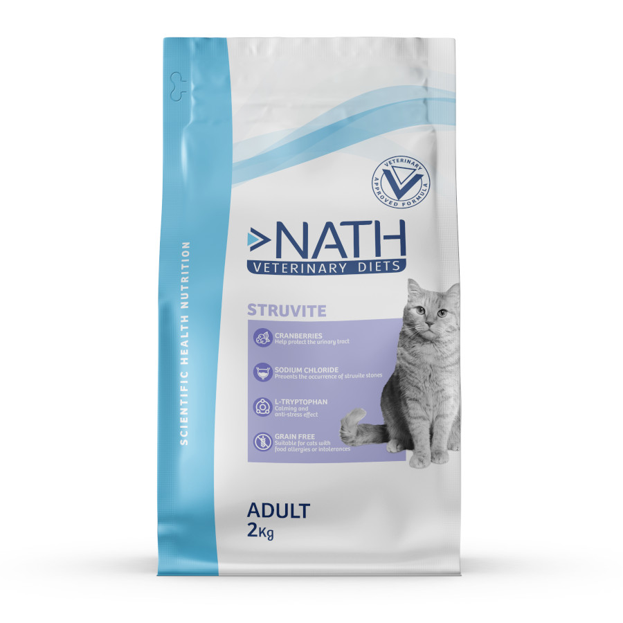 Ração para gatos Nath Veterinary Diets Struvite