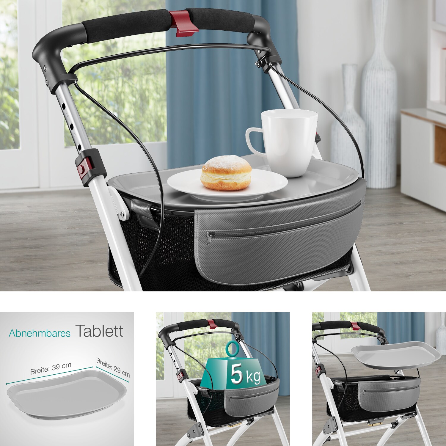 aktivshop Wohnungsrollator Premium