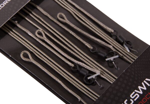 Bas de Ligne Ultimate Leadcore Avec Émerillon, 3 Pièces