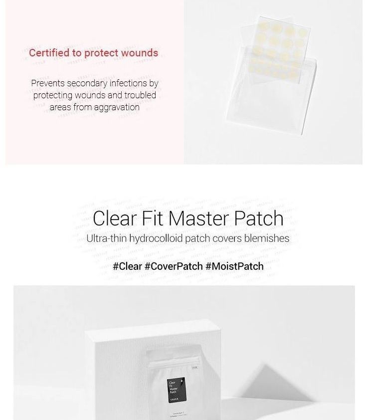 COSRX - Voordeelpakket - Acne Pimple Master Patch + Clear Fit Master Patch