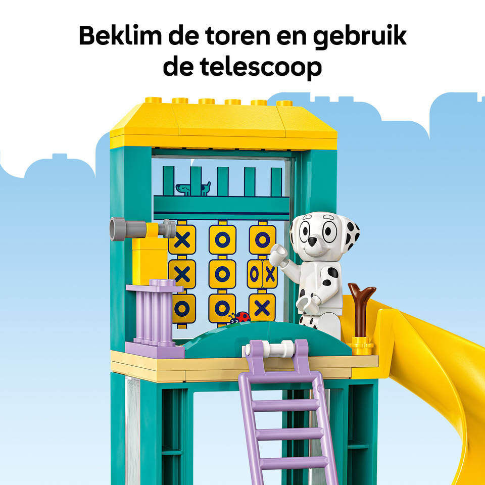 LEGO Bluey Bluey en Chloé in de speeltuin 11201