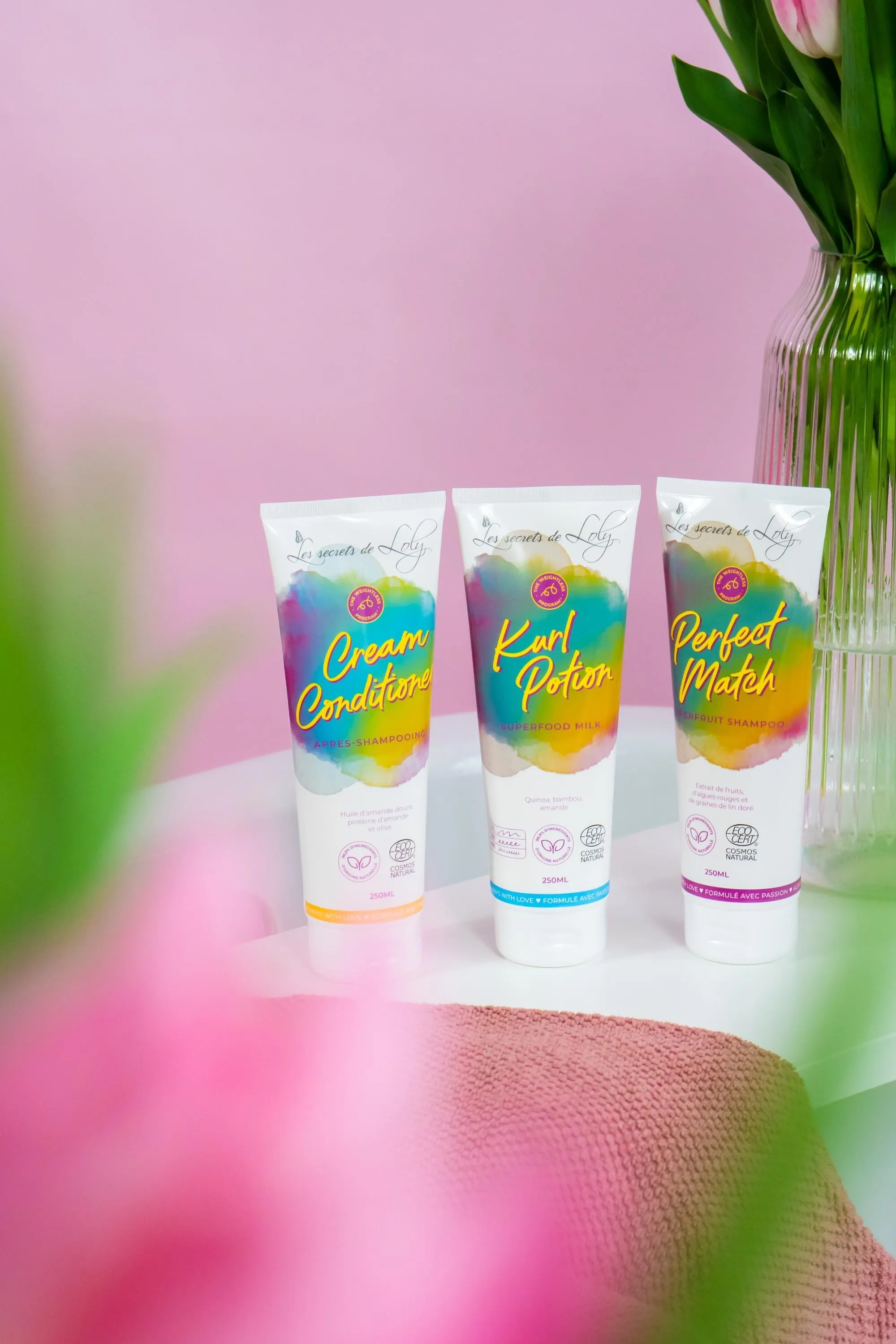 Les Secrets de Loly Routine cheveux bouclés hydratante et nourrissante-750 ml